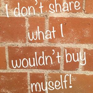 FYI, I only share items I would buy myself!